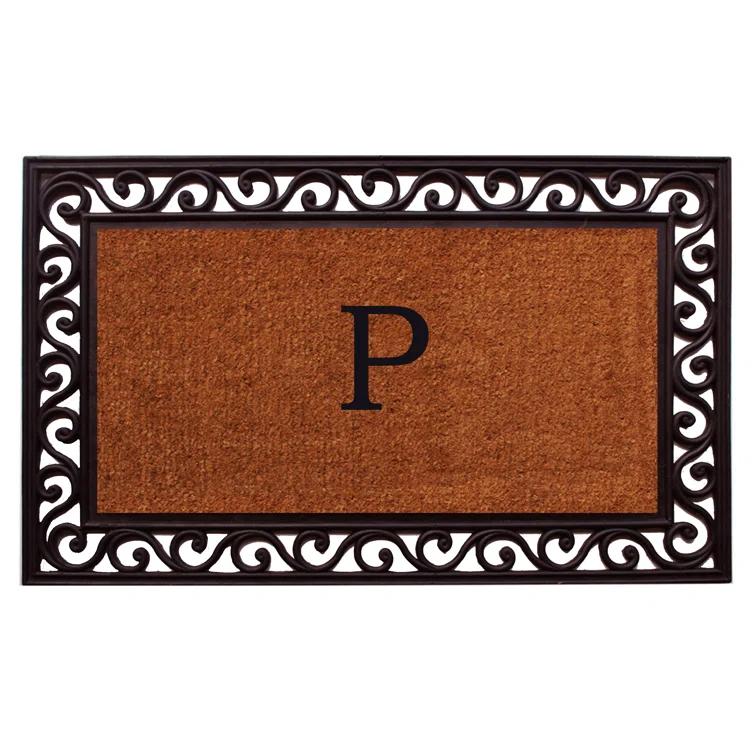 Home & More Personalizable Non-Slip Outdoor Doormat