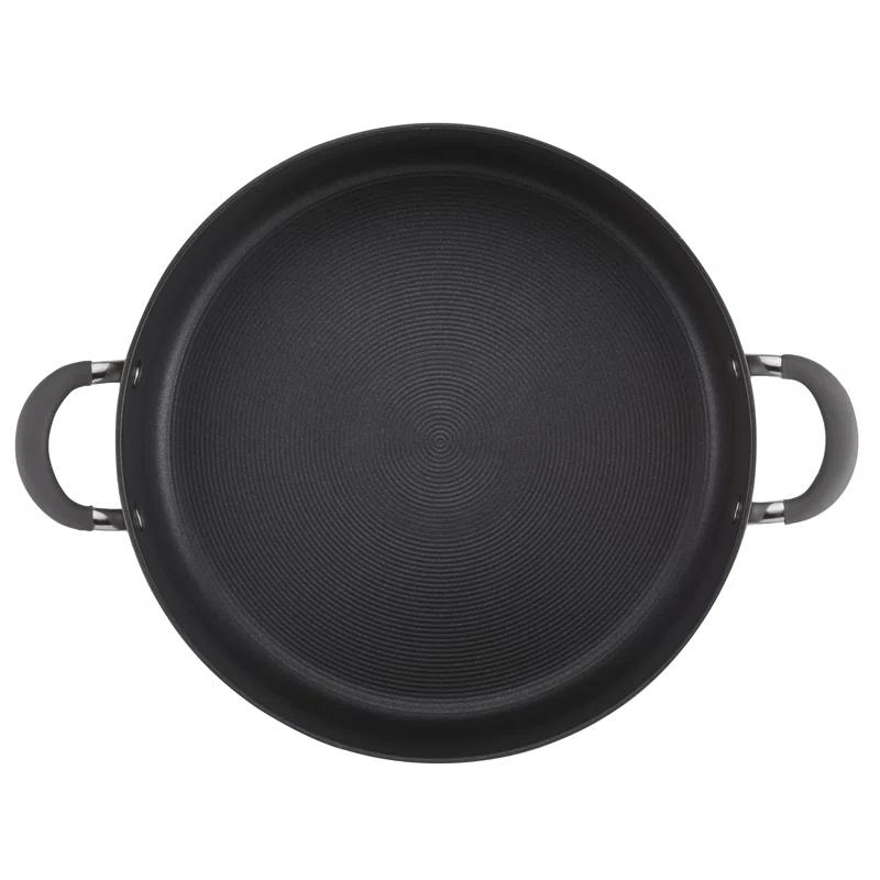 Circulon Radiance Hard-Anodized Aluminum Nonstick Wide Stockpot