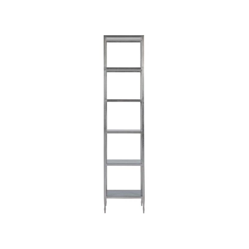 Signature Designs Sashay Silver Slim Etagere