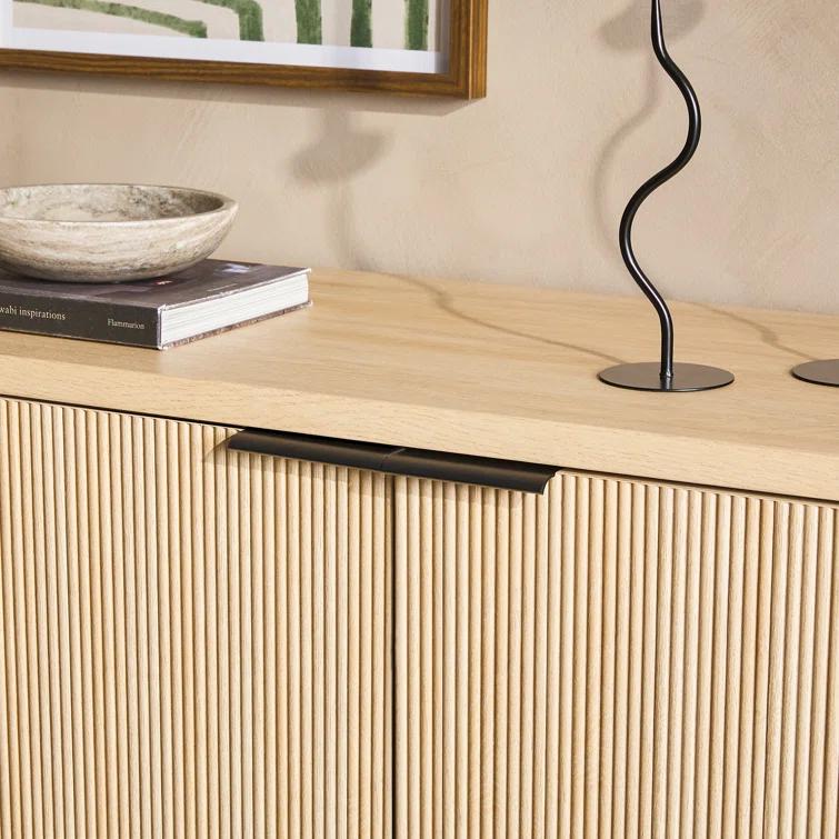 Willa Arlo™ Interiors Ludlow Reeded 4-Door Sideboard