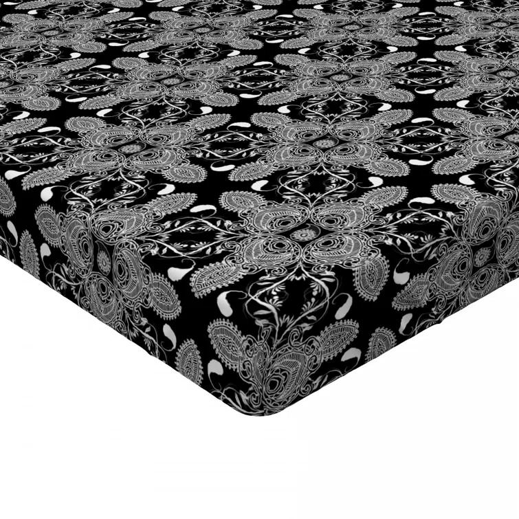 Ambesonne Microfiber Fitted Sheet