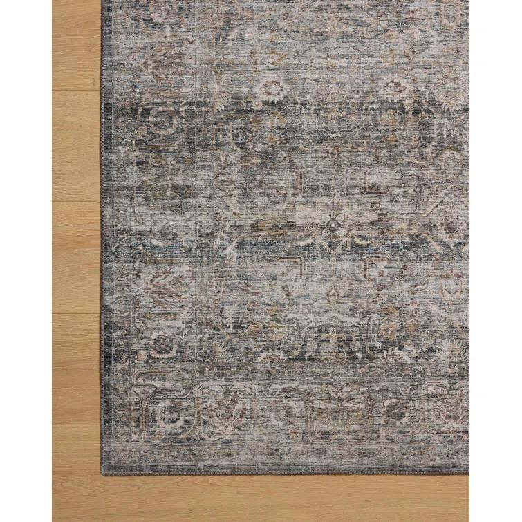 Amber Lewis x Loloi Amber Lewis x Loloi Machine Washable Josie Dove / Gold Area Rug