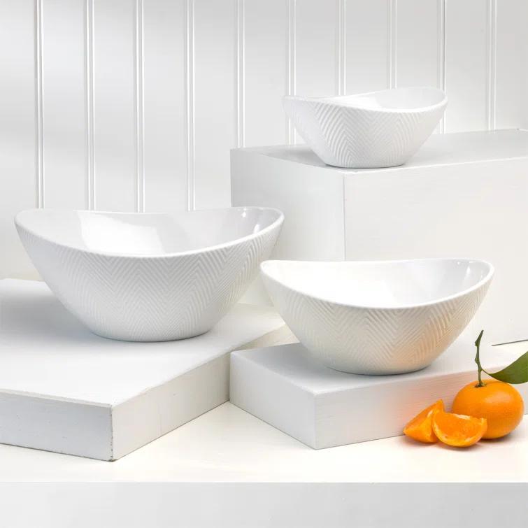Highlands 3 Piece Serving Bowl Set