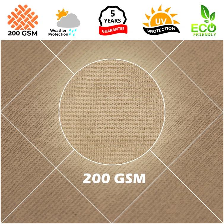 Royal Shade Royal Shade Rectangle Shade Sail With Hardware Kit