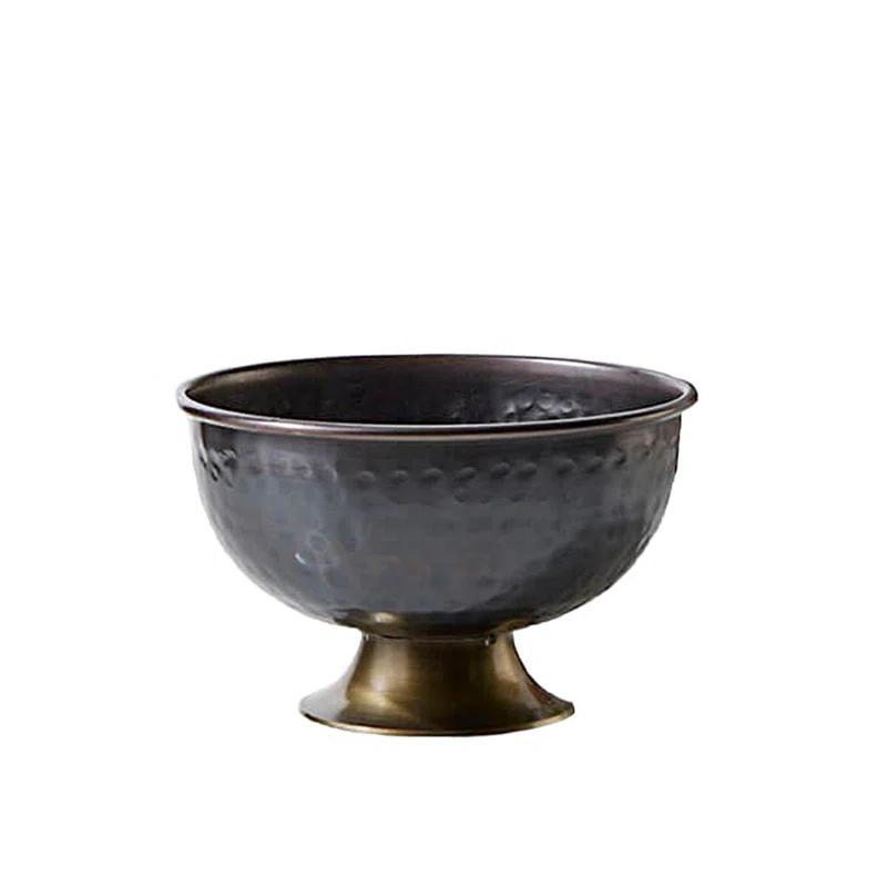 Williston Forge Murley Copper / Copper Plated Decorative Bowl 1