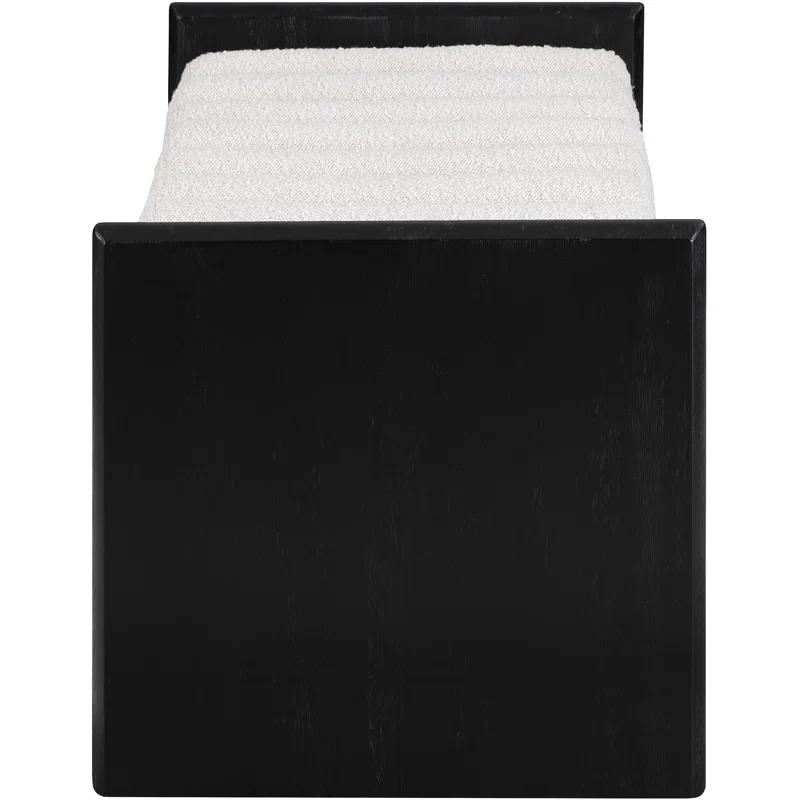 Reeves Boucle Wood Bench