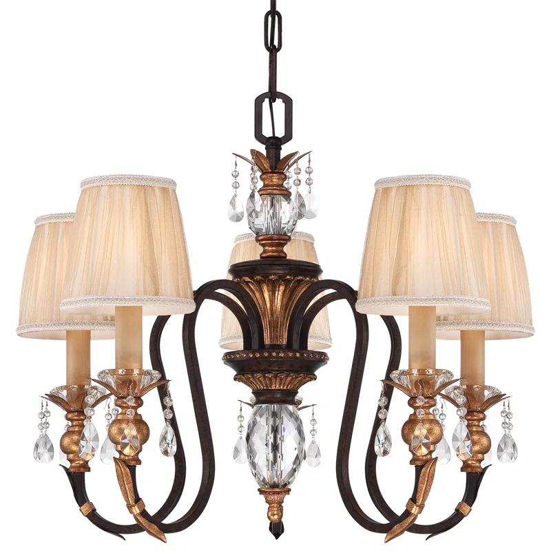 Metropolitan by Minka Bella Cristallo 5 - Light Classic / Traditional Chandelier