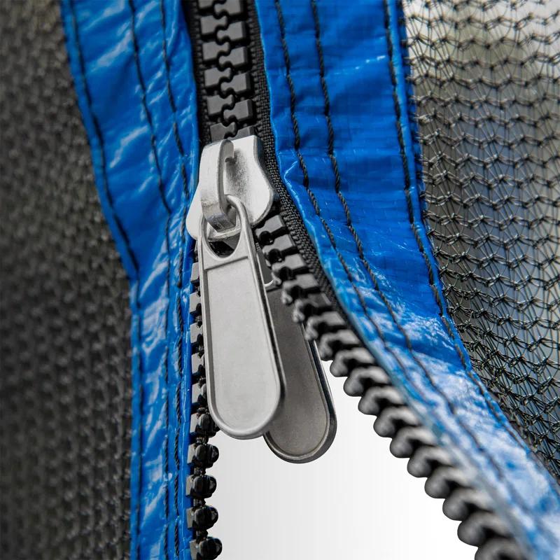 Ceballos 12FT Trampoline For Adults  And  Kids With Basketball Hoop, Outdoor Trampolines W/Ladder And Safety Enclosure Net For Kids And Adults