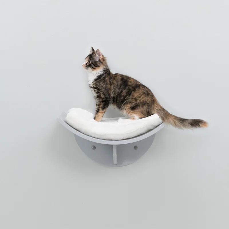 TRIXIE Lorena Wall Mount Perch, Cat Shelf, Cat Bed, Cat Lounger, Cat Furniture & Reviews | Wayfair