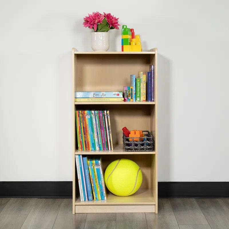Flash Furniture Cinna Wooden School Classroom Storage Cabinet/Bookshelf for Commercial or Home Use