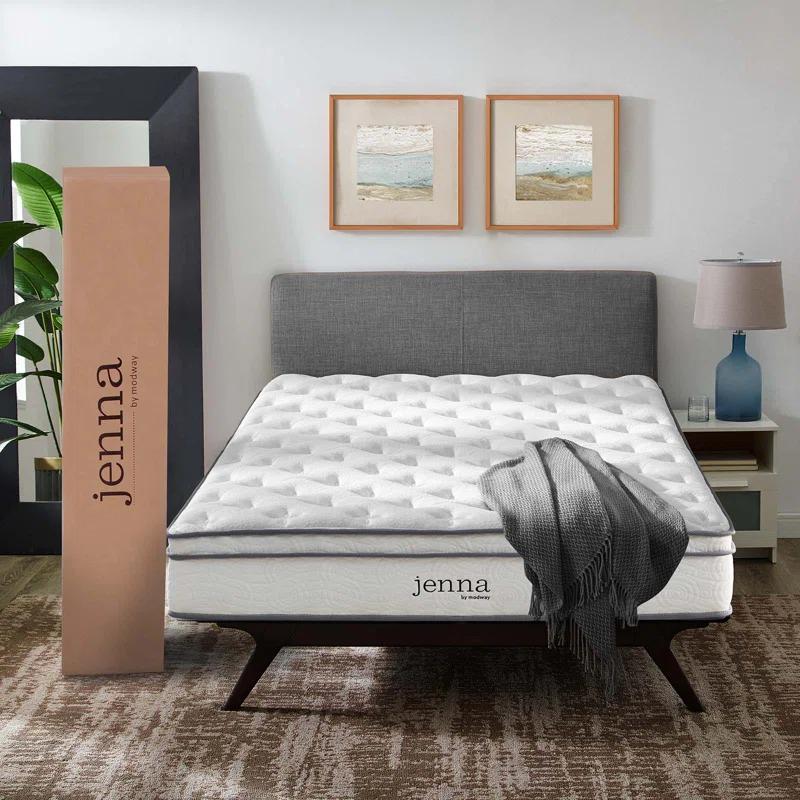 Modway Modway Jenna 8" Innerspring and Foam Narrow Twin Mattress
