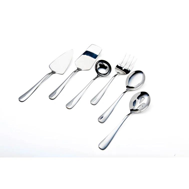 Nicole Miller Nicole Miller 6-Piece Madison Hostess Set Made With Quality Stainless Steel