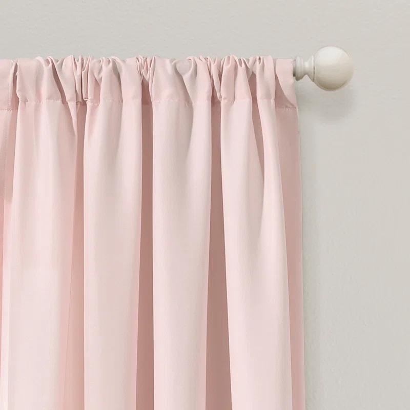 Lush Decor Beckham Semi Sheer Curtain Single Panel