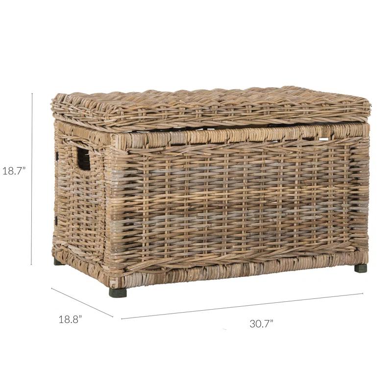 happimess Wicker Trunk