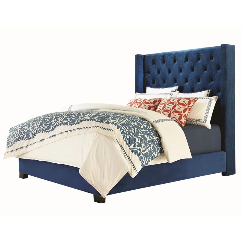 Greyleigh™ Abeyta Upholstered Wingback Bed