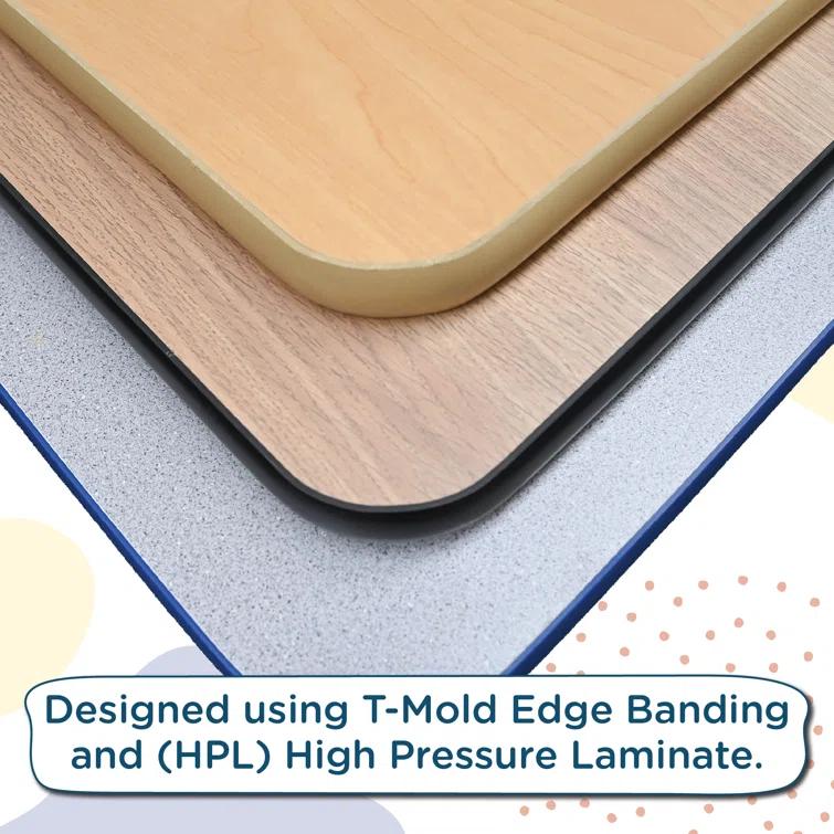 Children's Factory AS WE GROW Rectangular Adjustable Table