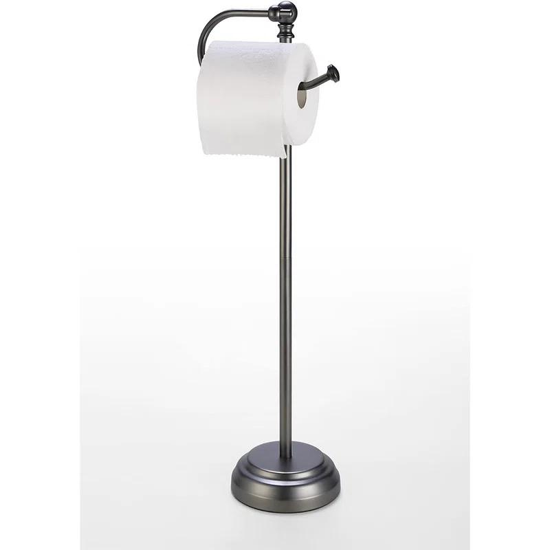 Kiflic L09727SQGQ Free Standing Toilet Paper Holder