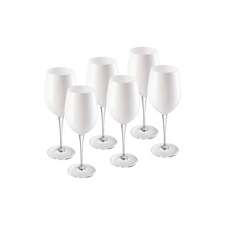 Majestic Crystal Crystal Wine Glass Set (Set of 6)