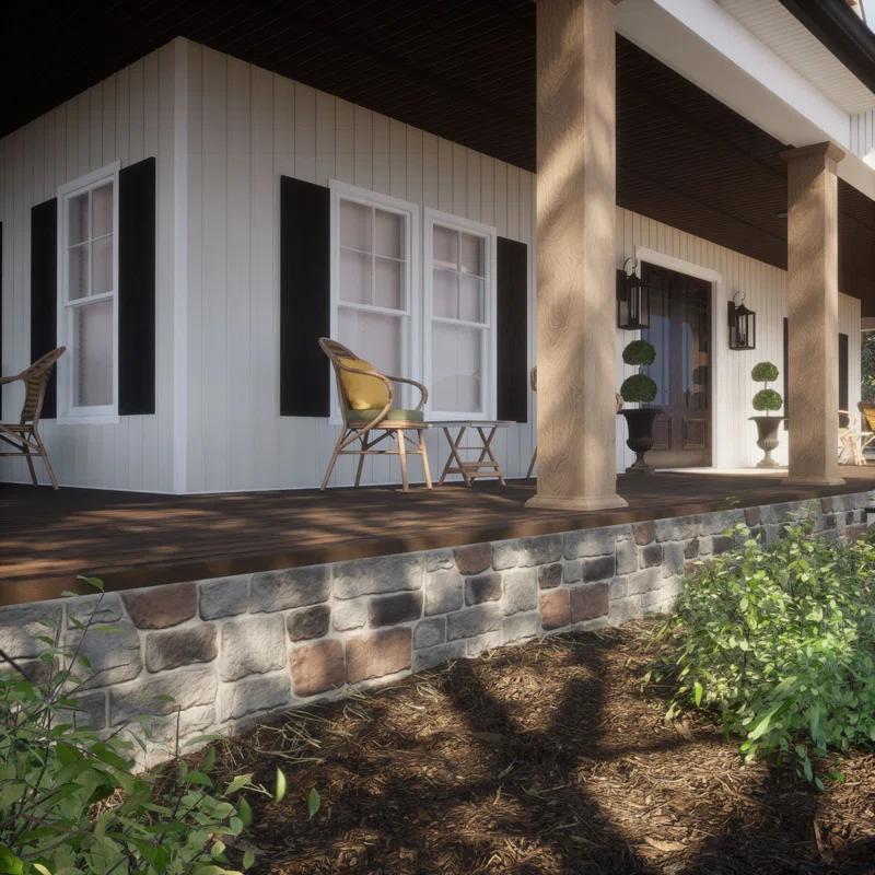Ekena Millwork EverStone Cobblestone Faux Stone Panel
