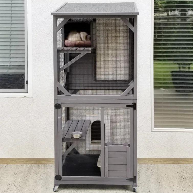 Aivituvin Portable Cat Playpen