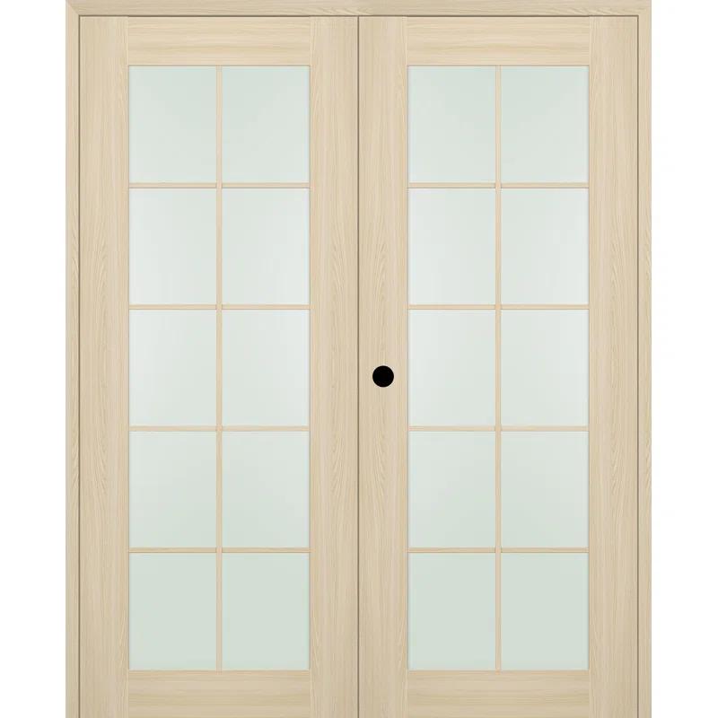 Belldinni Avon 10 Lite Solid + Manufactured Wood Paneled French Doors