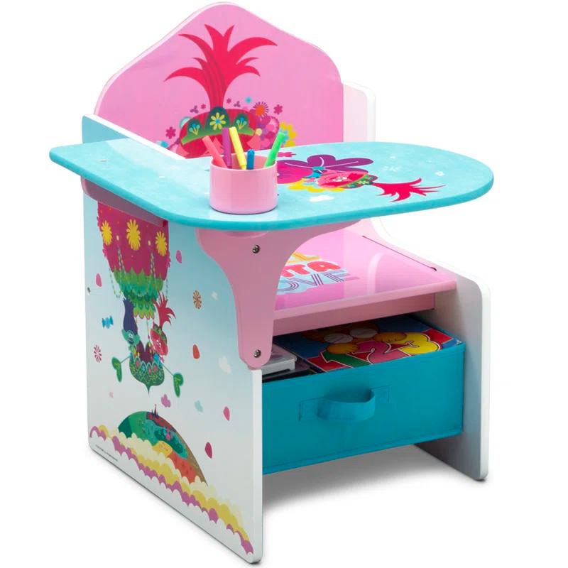 Trolls World Tour 23" Art Desk with Storage Bin
