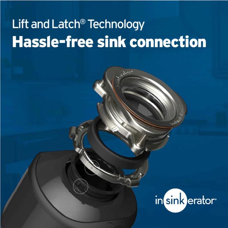 InSinkErator Badger 5XP 3/4 HP Continuous Feed Garbage Disposal