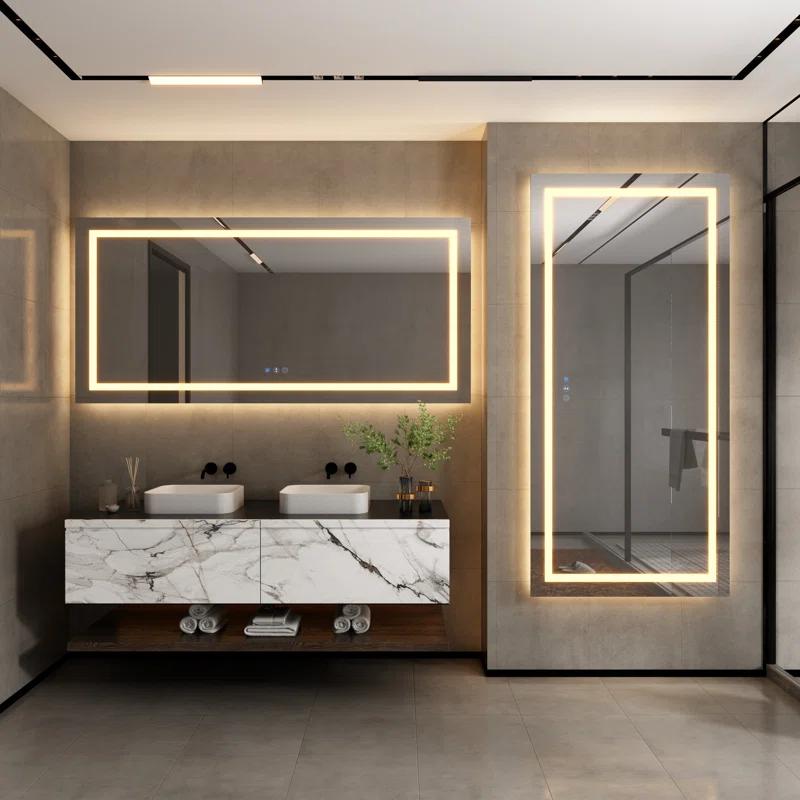 Flat LED Mirror