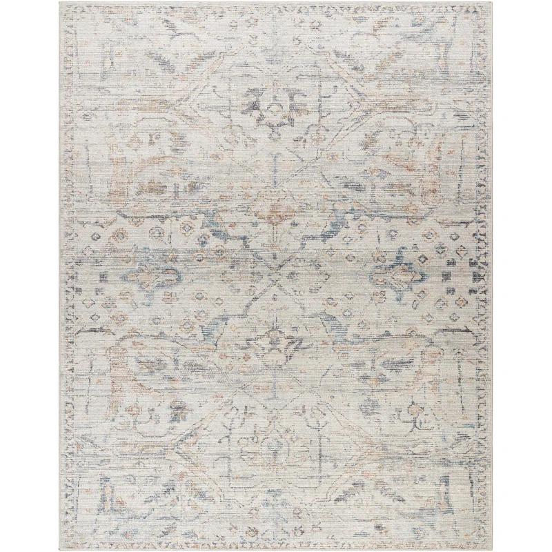 Becki Owens x Livabliss Vintage Traditional Oriental Boho Cream Area Rug