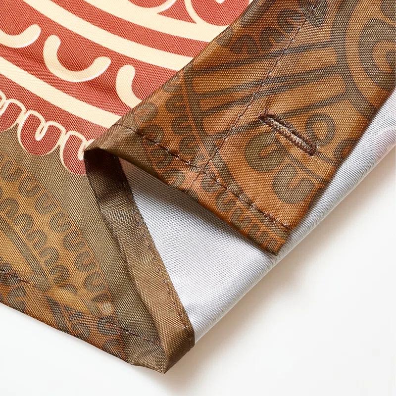 iDesign Bazaar Geometric Shower Curtain