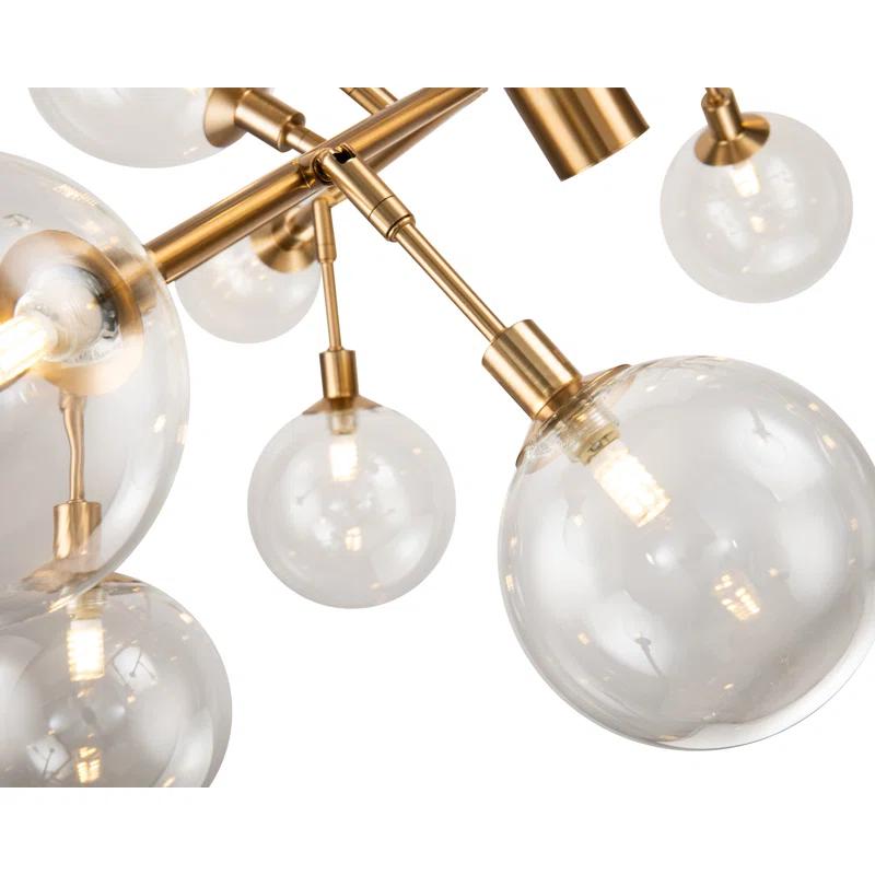 Baldwin 18 - Light Sputnik Sphere Chandelier