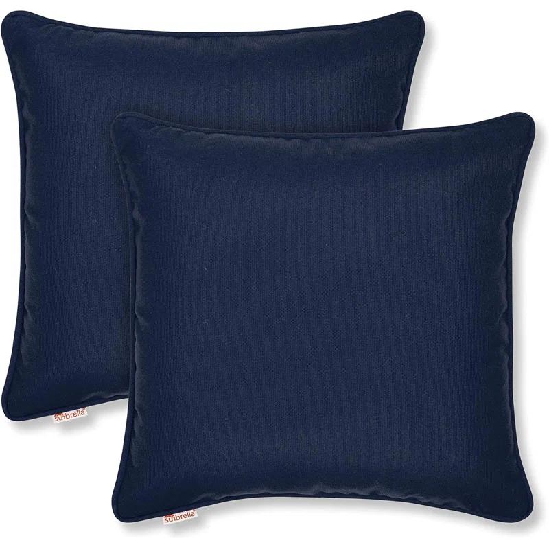 Austin Horn Classics Corded Edge Indoor/Outdoor Reversible Throw Pillow (Set of 2)