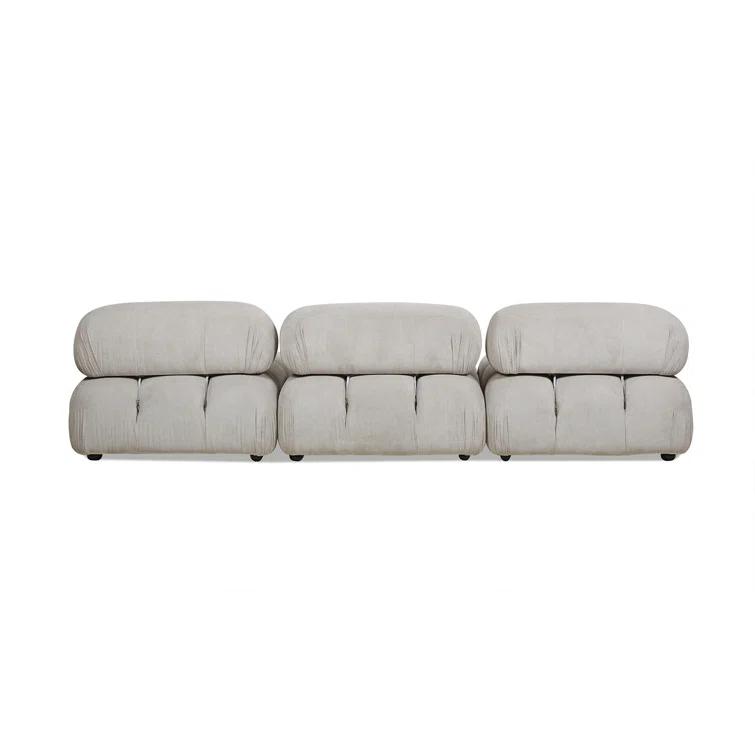 Sigma 4 - Piece Modular Upholstered Reversible L-Sectional