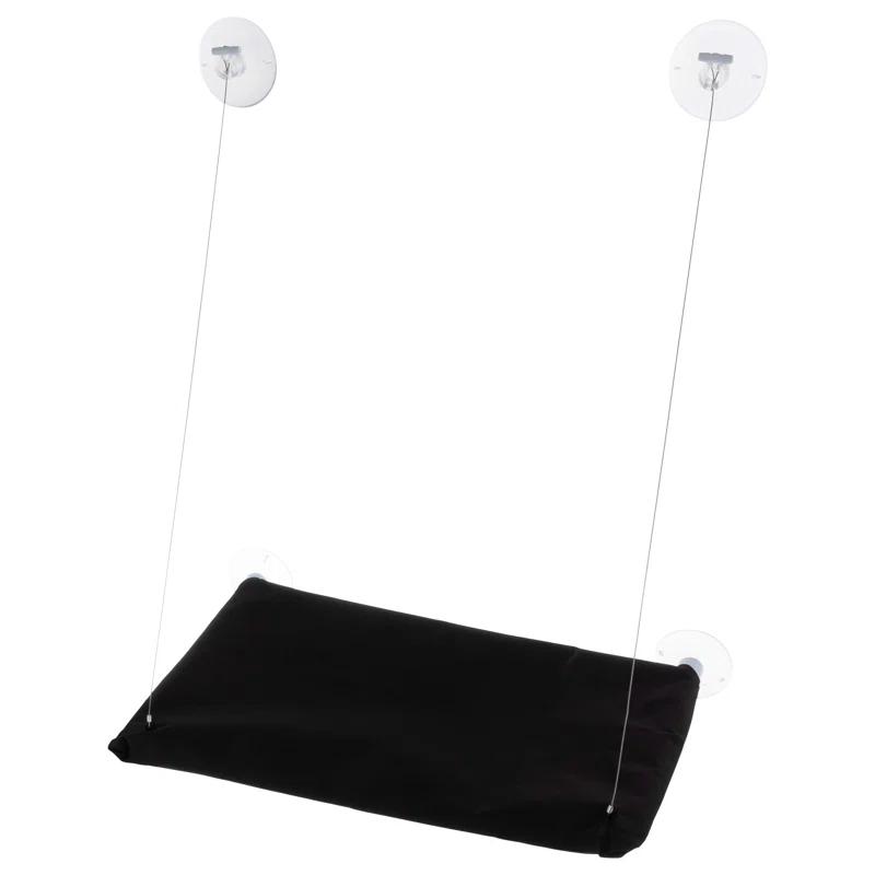 Petmaker PETMAKER Cat Window Perch for Large Cats, Black