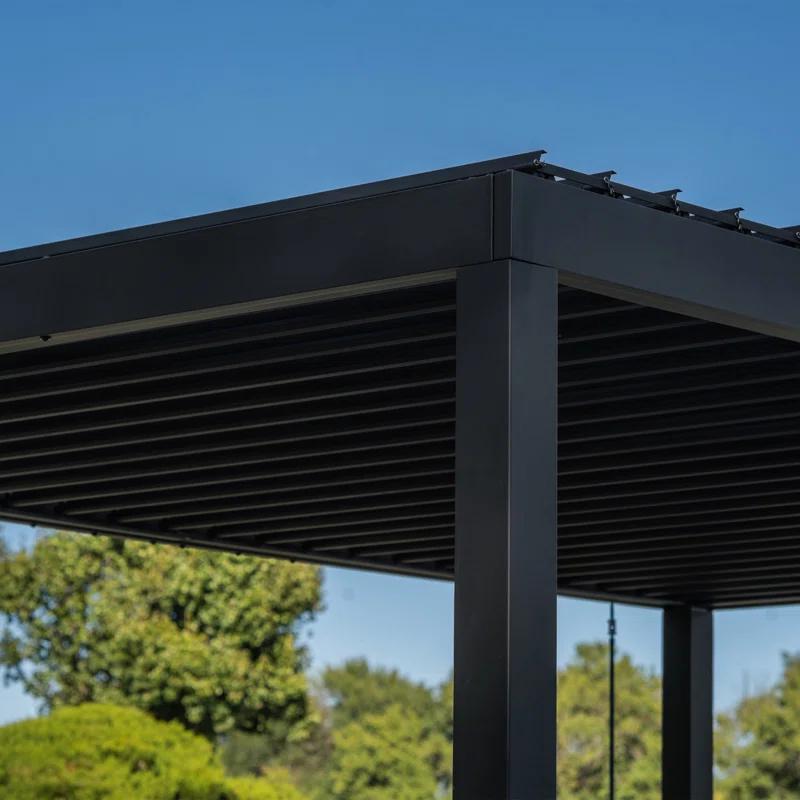 Sarasota Steel Louvered Pergola