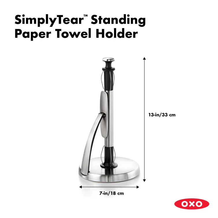 OXO ® Spring Arm Paper Towel Holder