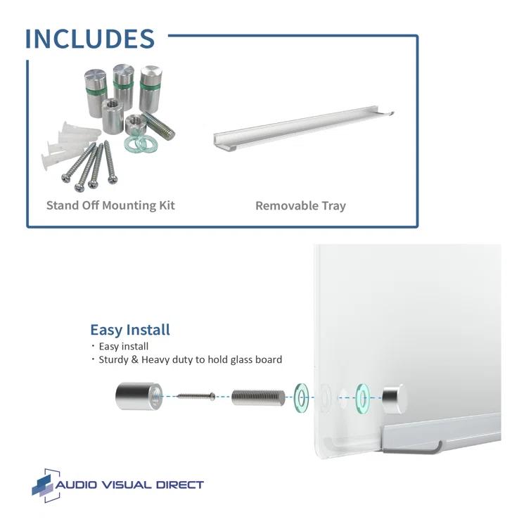 Audio-Visual Direct Wall Glass Glass Board