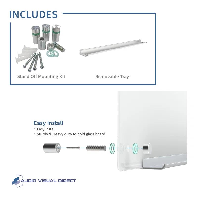 Audio-Visual Direct Wall Glass Glass Board