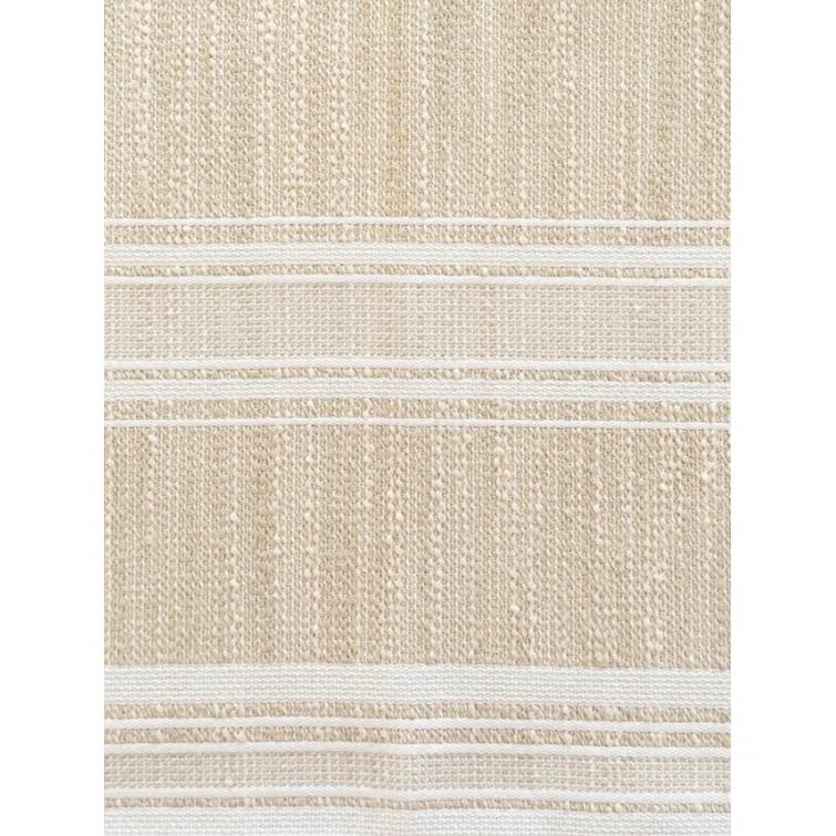 Anaya Beach Club Stripe Indigo Indoor Outdoor Table Runner