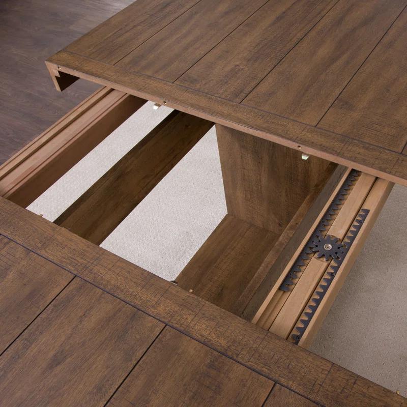 Latitude Run® Kameah Extendable Solid Wood Base Dining Table