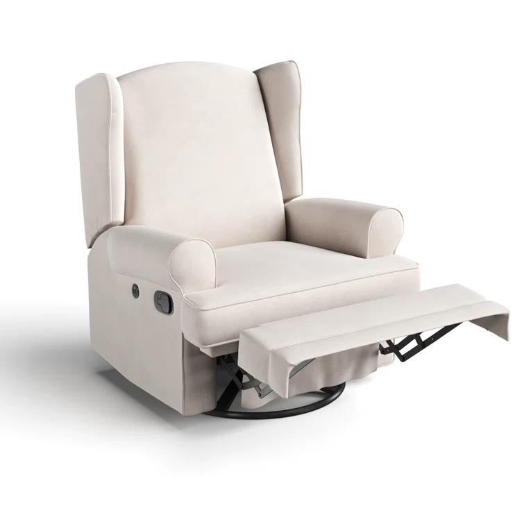 Serenity Swivel Reclining Glider with USB