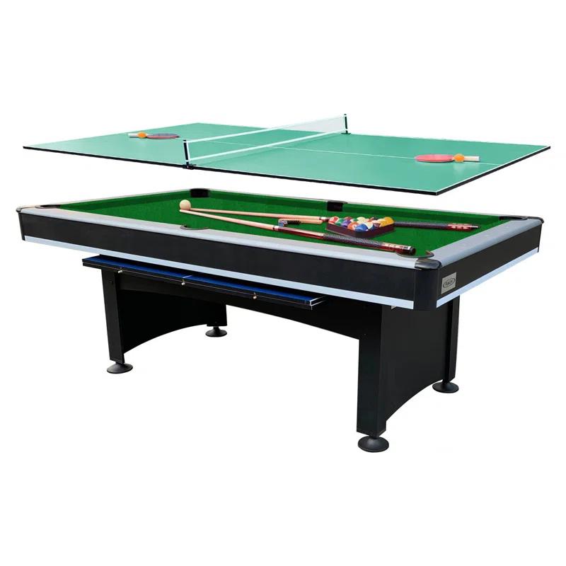 Rack Scorpius 7-Foot Multi Game Billiard/Pool With Table Tennis