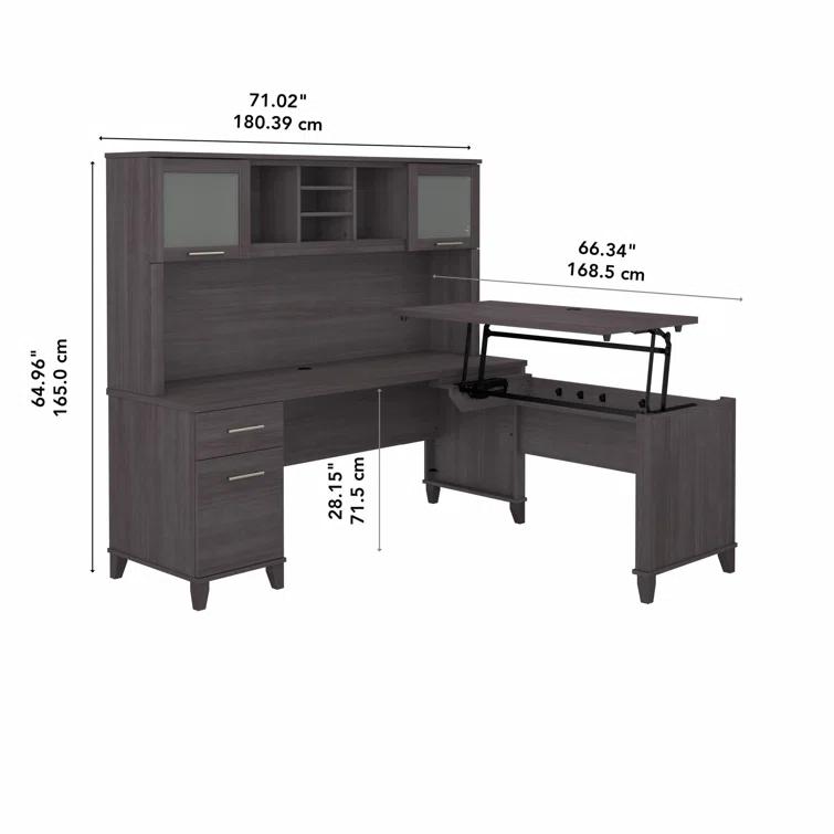 Inbox Zero Paelynn 72'' Desk