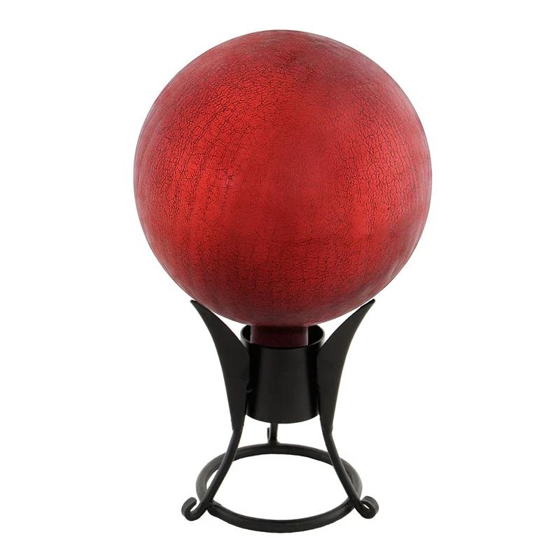Madore Glass Abstract Gazing Ball