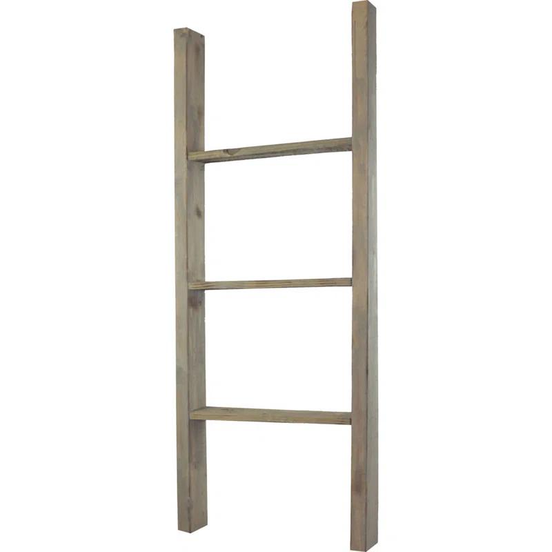 Ekena Millwork Vintage Farmhouse Rung Decorative Ladder