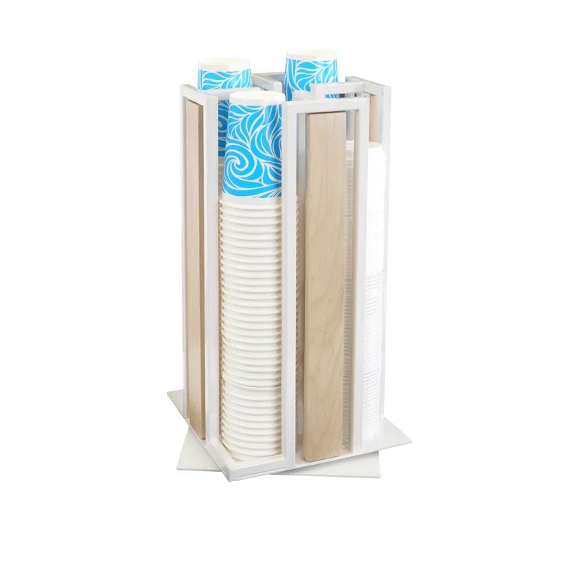 Cal-Mil Blonde Revolving Cup and Lid Organizer