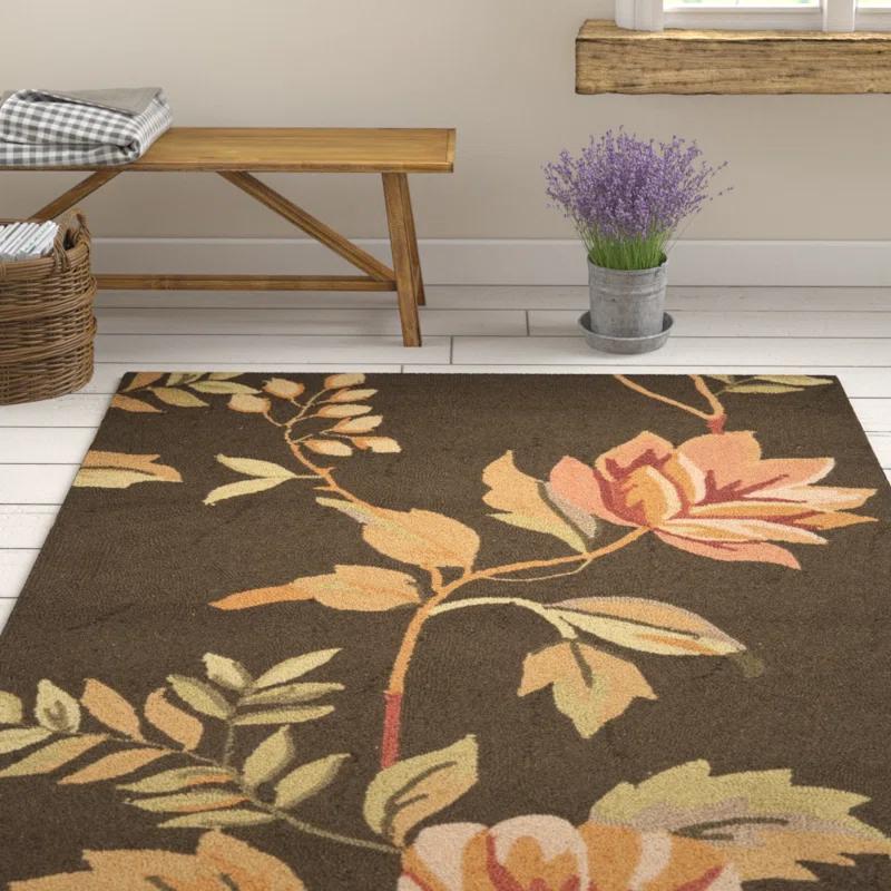 Safavieh Chelsea Hand Hooked Wool Pile Floral Rug