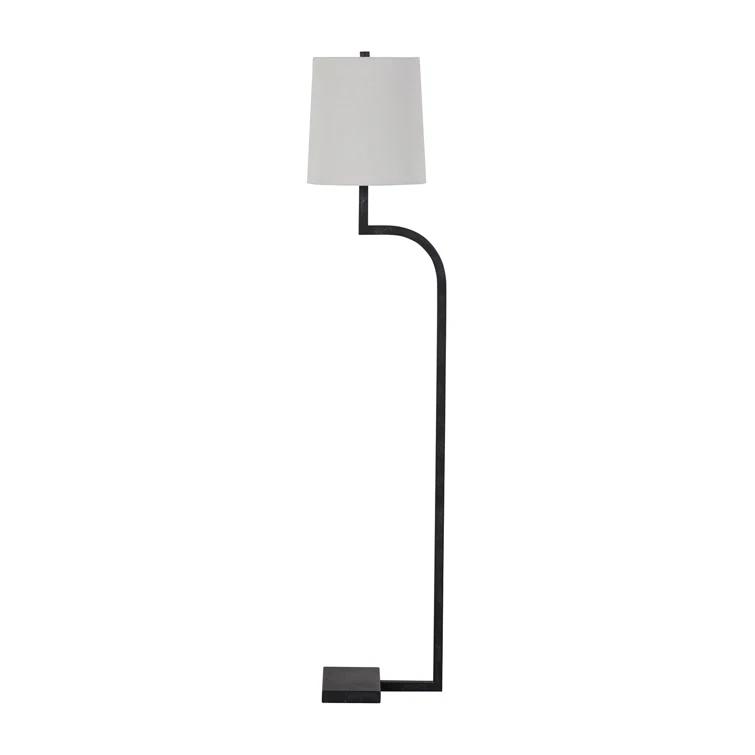 Howard 52.5'' Dimmable Swing Arm Floor Lamp