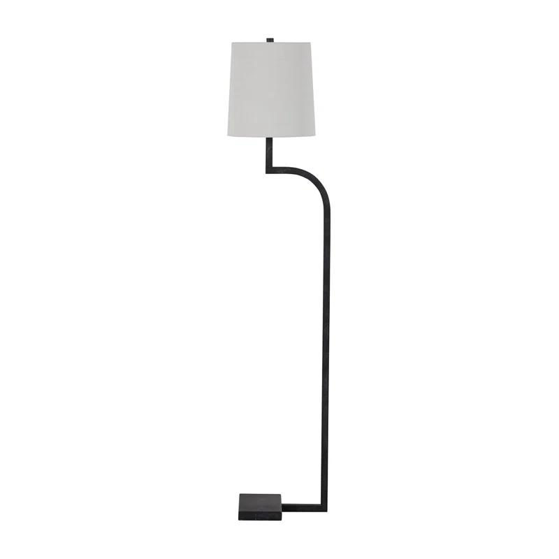 Howard 52.5'' Dimmable Swing Arm Floor Lamp