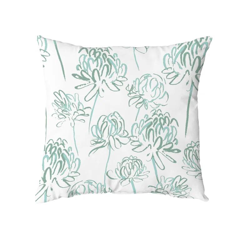 e by design Floral Reversible Throw Pillow